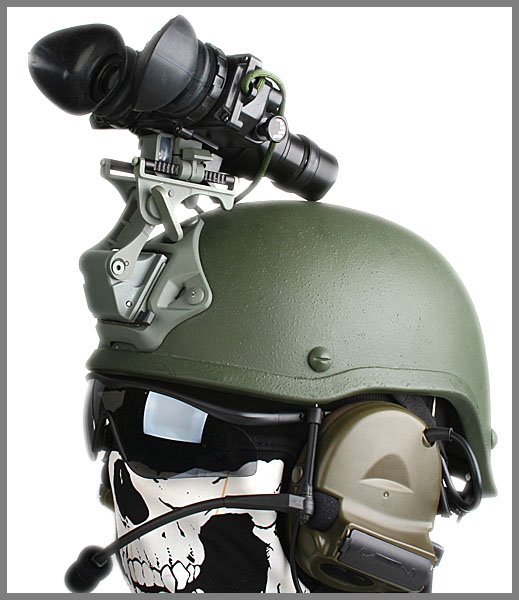 沙色~EMERSON 愛默生 上翻式夜視鏡座 望遠鏡 For PVS-14 / PVS-7