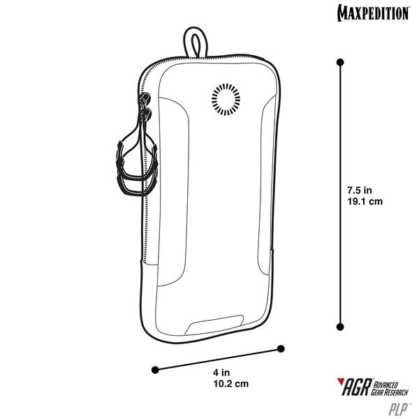 MAXPEDITION AGR進化者 黑色 PLP多功能模組手機包 iPhone 6 / 6S / 7/ 8 Plus / X