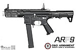 點一下即可放大預覽 -- 冰霜白 G&G 怪怪 ARP9 緊緻型電動槍，電槍音爆聲大！