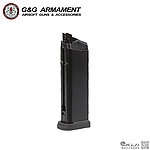 點一下即可放大預覽 -- G&G 怪怪 GTP 9／SMC 9 瓦斯彈匣，23發短彈夾~G-08-167