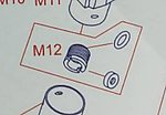 點一下即可放大預覽 -- SRC MP5 CO2 彈匣 刺破嘴o環 (零件編號#M12)