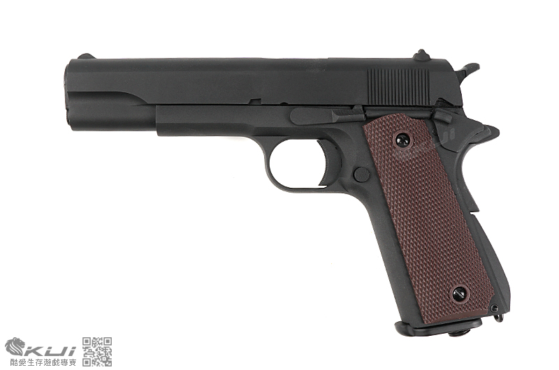 SRC SR-1911 半金屬 自動退膛手槍,瓦斯手槍,BB槍(GB-0731P) (附槍箱) 送1911造型鑰匙圈!