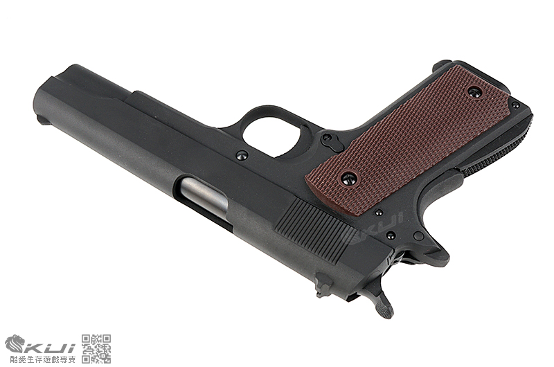 SRC SR-1911 半金屬 自動退膛手槍,瓦斯手槍,BB槍(GB-0731P) (附槍箱) 送1911造型鑰匙圈!