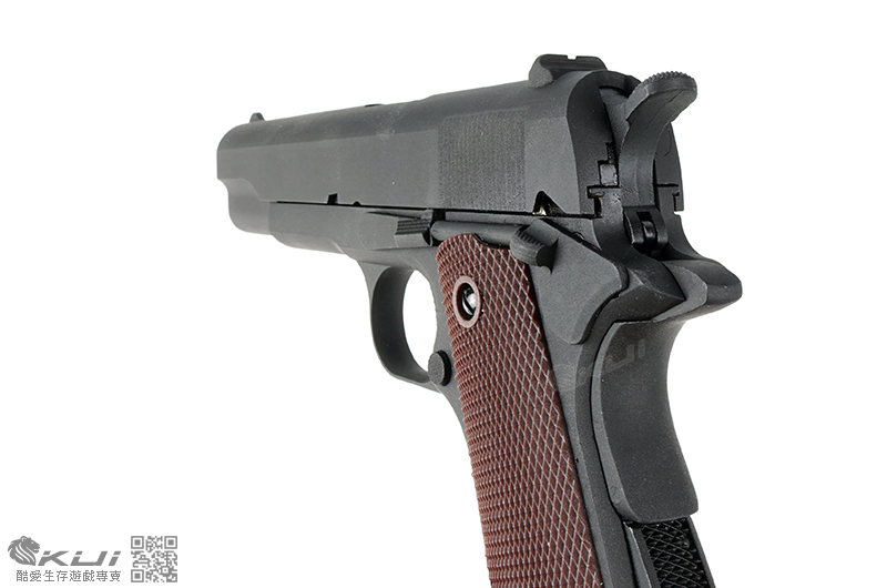 SRC SR-1911 半金屬 自動退膛手槍,瓦斯手槍,BB槍(GB-0731P) (附槍箱) 送1911造型鑰匙圈!