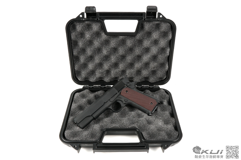 SRC SR-1911 半金屬 自動退膛手槍,瓦斯手槍,BB槍(GB-0731P) (附槍箱) 送1911造型鑰匙圈!
