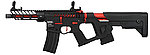點一下即可放大預覽 -- [黑紅雙色]-LT~短版執法者 M4全金屬電動槍 AEG步槍 CQB Mlok護木 一體式槍托 一槍兩匣 生存遊戲~LT-29