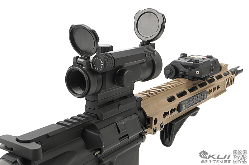SMR MK4 KWA/KSC M4A1 ERG 電動槍,電槍(無彈斷電設計,有後座力,後出線)