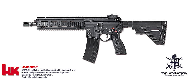 VFC【黑色】 HK416A5 AEG電動步槍