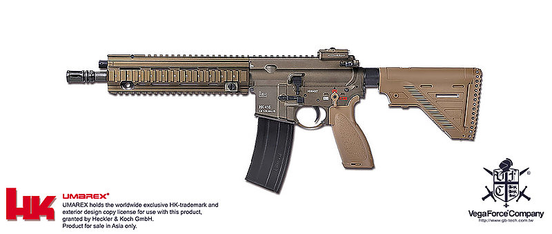 VFC【沙色】 HK416A5 AEG電動步槍