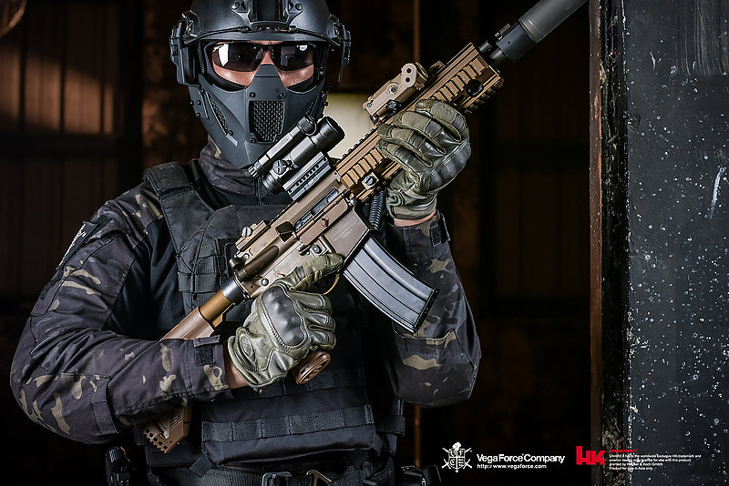 VFC【沙色】 HK416A5 AEG電動步槍