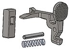 點一下即可放大預覽 -- GHK M4 零件 後定組(V2) (零件編號#M4-22)