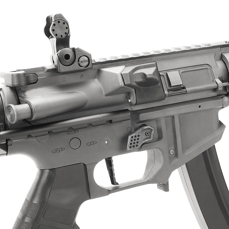 預購-King Arms【金屬灰 M-LOK滅音版】PDW 9mm SBR SD衝鋒槍 長槍 電動槍