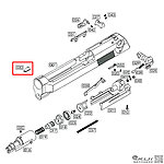 點一下即可放大預覽 -- [銀色]-WE 新系統 M9、M92、M9A1 準星 準心（零件編號 #30）