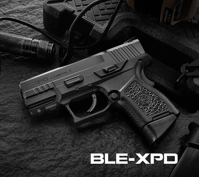 預購~ 4月到貨 ICS 一芝軒【黑沙雙色】BLE XPD 緊緻型 GBB瓦斯槍 手槍