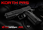 ICS 一芝軒 Korth PRS 瓦斯槍，GBB手槍（滑套會動、後座力、無彈後定）