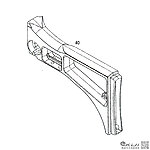 點一下即可放大預覽 -- KWA／KSC G36C 固定槍托 後托（零件編號#40）