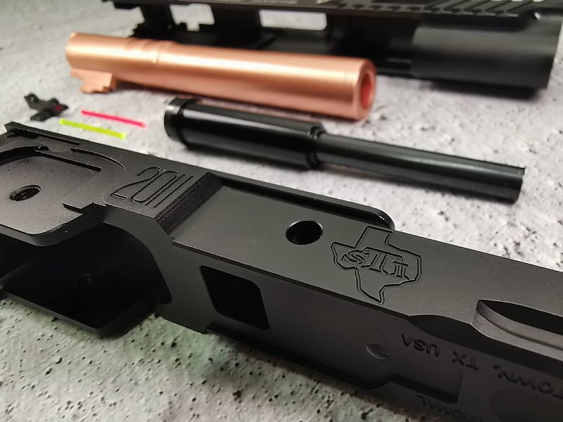 TTI STI 鋁滑套槍身套件 (FOR MARUI HI-CAPA)