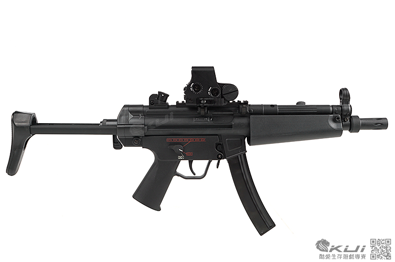 SRC MP5-A5 運動版 伸縮托 AEG電動衝鋒槍,電槍 (靜音彈匣)