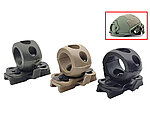 點一下即可放大預覽 -- [綠色]-Mich IBH FAST頭盔戰術軌道用槍燈夾具，電筒夾具，頭盔配件~OT0425