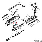 點一下即可放大預覽 -- WE M4 V3 槍機滑環（零件編號#17）M16A1、T91 GBB瓦斯槍零件