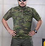 點一下即可放大預覽 -- [2XL號-叢林魔蠍迷彩]-台灣總代理 酋長 戰術短袖上衣 戰鬥服 T恤 透氣 排汗~LC3158A
