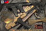 [沙色]-SLONG 神龍 MPG Kriss 手槍卡賓套件（WE／Marui／VFC 克拉克 G17、G18）SL00703