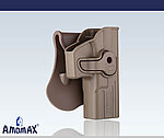 點一下即可放大預覽 -- [沙色]-AMOMAX Glock系列 硬殼槍套 快拔套 Cytac套 克拉克 Marui／GHK／WE／KJ G17、18、19、23、26、27、34、35
