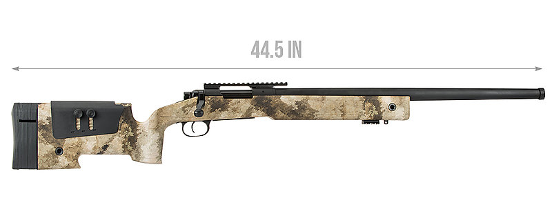 LANCER TACTICAL【廢墟迷彩】M40A3 手拉空氣狙擊槍 AT-AU