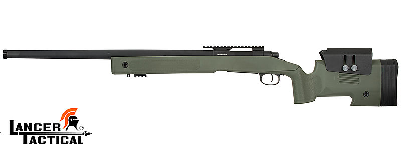 LANCER TACTICAL【OD綠】M40A3 手拉空氣狙擊槍