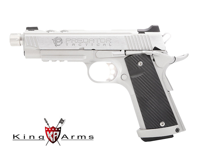 King Arms¡i»È¦â¡jPredator Tactical Night Shrike .45 ACP (1911) ¥þª÷Äݥ˴µ¤âºj