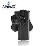 [黑色長版]-AMOMAX P320 M17／M18 硬殼快拔槍套 Cytac槍套（WE／VFC）F17／F18~AM-P320F