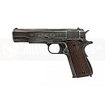 點一下即可放大預覽 -- AW M1911 ΜΟΛΩΝ ΛΑΒΕ 舊化咖啡柄 全金屬瓦斯槍 NE2002，手槍，BB槍