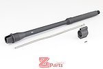 點一下即可放大預覽 -- [Marui MWS用]-Zparts Mk16 DD GOV 14.5吋 鋁製外管 槍管 M4-031