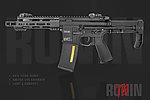 KWA／KSC Ronin T6 PDW 電動槍『雙彈匣版』全金屬電槍、AEG 2.5，BB槍步槍
