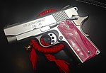 點一下即可放大預覽 -- [粉色]-HOGUE V10用 樹脂握把片 For Springfield V10 Ultra Compact .45 (HOGUE-43518(P))