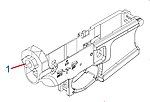 點一下即可放大預覽 -- 怪怪 G&G ARP 556 下槍身 (零件編號#ARP-556-GFV-A03-1)