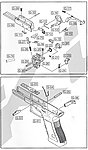 【黑色】WE G18 gen3 下槍身總成 【 G18 G35 通用】(零件#G-01~#G-30)