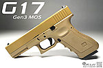 點一下即可放大預覽 -- WE G17 Gen3 MOS版 克拉克 瓦斯槍 手槍 BB槍 可上RMR、DOC瞄具
