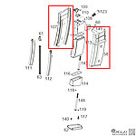 WE G39C (G36C) 彈匣外殼(左右各一) (零件編號#58、#107)