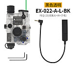 點一下即可放大預覽 -- [透明殼黑色]-LA-5C Uup Appearance Ver PEQ-15 雷射指示器（綠雷射+IR雷射+白光）EX-022-A-L