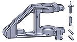 點一下即可放大預覽 -- GHK M4 準星準心座組（零件編號#M4-02）玩具槍配件