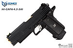 WE EMG SAI【黑色】HI-CAPA 4.3 SAI GBB 瓦斯手槍