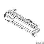 點一下即可放大預覽 -- KWA／KSC PTS Radian Model1 GBBR 瓦斯步槍 上槍身（零件編號#1371）