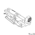 點一下即可放大預覽 -- KWA／KSC PTS Radian Model1 GBBR 瓦斯步槍 下槍身（零件編號#1370）