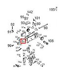 WE G36C G39C GBB 瓦斯槍 擊錘尾桿 (零件編號#85)