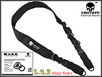點一下即可放大預覽 -- EmersonGear 愛默生 L.Q.E 單雙點式槍背帶~EM8490