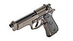 [沙色]-ICS 一芝軒 BLE-BM9 瓦斯槍，M92 GBB手槍（滑套會動、後座力、無彈後定）BLE-050