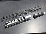 [銀色-鋁槍機]-GHK M4 GBB 高循環射速【套件組】(零件編號#M4-KIT-03 ) URGI MK18 MOD1 FSP可用