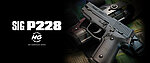 點一下即可放大預覽 -- 日本馬牌 MARUI P228 HG 手拉空氣槍，Sig Sauer Spring Pistol，空氣手槍，BB槍