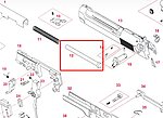 點一下即可放大預覽 -- SRC M92 覆進簧導桿 (零件編號#SR92-12)